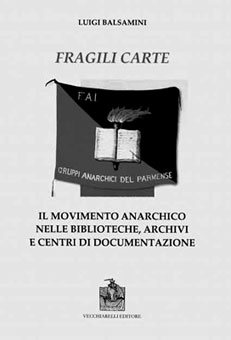 Luigi Balsamini, Fragili carte (copertina)