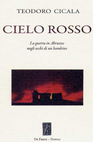 Teodoro Cicala, Cielo Rosso, copertina