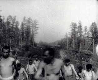 Una squadra di detenuti della Kolyma negli anni Trenta