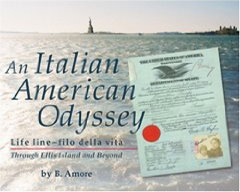 B.Amore, An Italian American Odyssey, copertina