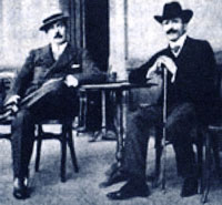 Arturo Toscanini e Giacomo Puccini